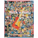 White Mountain Jigsaw Puzzle Ultimate Trivia 1000 Pieces 24"X30"-Rock 'n' Roll