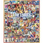 White Mountain Jigsaw Puzzle Ultimate Trivia 1000 Pieces 24"X30"-The Eighties