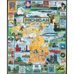 White Mountain Puzzle 1000 parça – Best of Michigan