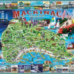White Mountain Puzzle 1000 parça – Mackinac Island