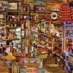 White Mountain Puzzle Country Store Ara ve Bul, 1000 Parça Yapboz