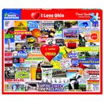 White Mountain Puzzle I Love Ohio, 1000 Parça Yapboz