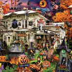 White Mountain Puzzle Witches Welcome, 1000 Parça Yapboz