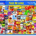 White Mountain Puzzles Foods We Loved - 1000 Parça Yapboz