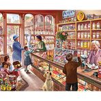 White Mountain yapbozun Old Candy Shop – 1000 Parça Jigsaw Puzzle by White Mountain yapbozun