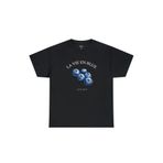 WHITE OF CREATIVE Kadın Blueberry Yaban Mersini Baskılı Tişört