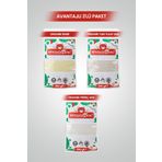 White Organic Organik Bebek Ek Gıda Başlangıç Seti Irmik Pirinç Unu Yulaf Unu 6 Ay