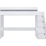 White Ranza Tek Yatak - Beyaz - 90 x 190 cm