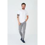 White Stone Açık Gri Erkek Günlük Kot Pantolon - Toprak - 38