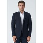 White Stone Birmingham C4011 Yünlü Likralı Slim Fit 6 Drop Örme Ceket Laci - 50
