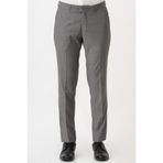 White Stone Caserta P1001 Slim Fit Düz Kumaş Pantolon Gri