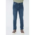 White Stone Koyu Lacivert Erkek Günlük Kot Pantolon - Olive - 38
