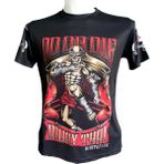 Whiteface Muay Thai Özel Tasarım Baskılı Tişört (Siyah) - 2XL