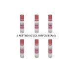 WHİTEROSE Rose White 10 ml. Beyaz Gül Parfüm Esansı 6 Adet