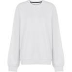 White&Simple White And Simple Erkek Beyaz 100% Pamuk Unisex Sweatshirt