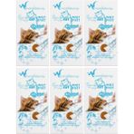 WhiteVeterinay Balıklı 4x15 gr 6 Adet Kedi Ödül Maması