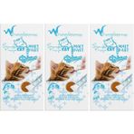 WhiteVeterinay Creamy Balıklı 4x15 gr 3 Adet Sıvı Kedi Ödül Maması