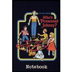 Who's Possessed Johnny? Notebook: Blank lined ruled journal to write in 6x9" 110 page
