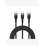 Wi-C029 Concise 2in1 Type-C Lightning Micro USB 100W 1.2M Hızlı Şarj Kablosu