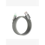 Wi-C081 Maglink Işıklı Magnetik USB-A to Lightning Hızlı Şarj Kablosu 1M