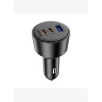 Wi-CC026 PD Type-C + USB-A Portlu 200W Aramid Fiber Araç Şarj Aleti