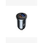 Wi-CC030 Nano Lite 35W Type-C + USB-A PD QC3.0 Hızlı Şarj Özellikli Araç Şarj Aleti
