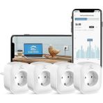 Wi-Fi Akıllı Priz, 16A, Alexa ve Google Home Uyumlu