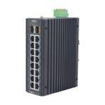 WI-TEK 16port 240w FULL PoE WI-SP3018F 16GE GIGABIT 2X SFP Yönetilemez Endüstriyel Switch