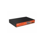 Wı-Tek Wı-Pces310gf 8 Port 100/1000M(Poe) + 2 Port 100/1000M Uplink Cloud Managed Poe Swıtch