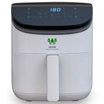 Wiami Airfryer 3.5 lt Beyaz Yağsız Hava Fritözü