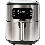 Wiami Airfryer 6.5 lt Yağsız Metalik Hava Fritözü