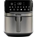 Wiami Airfryer 6.5l Inox Akıllı Hava Fritözü - Gümüş - Siyah