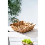 Wicker Hasır Ekmek Sepeti - 26 Cm