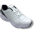 Wickers 2353-26 Cilt Deri Anatomik Erkek Sneaker Beyaz Laci