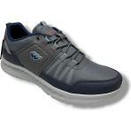 Wickers 2805-26 Cilt Deri Anorak Anatomik Büyük Numara Erkek Sneaker 45-47 - Füme