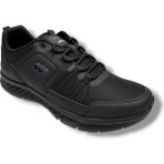 Wickers 2805-26 Cilt Deri Anorak Anatomik Büyük Numara Erkek Sneaker 45-47 - Siyah