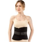 Wicromed Doğum Sonrası Korse Hamilelik Sonrası Hamile Lohusa Korsesi - Siyah - 3XL
