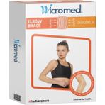 Wicromed Elastik Sport Dirseklik Anatomik Tasarım Hava Alabilen Kumaş S Boy