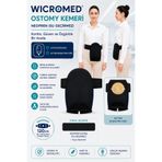 wicromed Ostomy Kolostomi Çantası Kılıfı Ayarlanabilir Kemer Neopren Kumaş Lüx Su Geçirmez