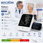 Wicron Koldan Ölçer Tansiyon Aleti LD-587 Türkçe Konuşan Sesli Uyarı Özelliği ile Tam Otomatik