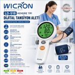 wicron Tansiyon Aleti Tam Otomatik Koldan Ölçer Hemşire Tipi LD518 Ihb Düzensiz Tansiyon Uyarısı