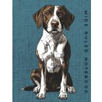 Wide Ruled Notebook: Pointer Dog