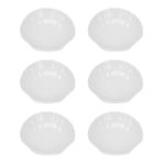 WideSmart Dip Kasesi, Beyaz Dip Kasesi, Mini Tatlı Kasesi, Yuvarlak Baharat Kasesi, Yemek Atıştırmalık Kasesi, Soya Sosu Tabağı, Sos Kasesi, Küçük Dip Kasesi, Sos, Izgara Ketçap için (9,5 cm)