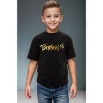 Widi Anime Manga Berserk Logo Baskılı %100 Pamuk Yüksek Kaliteli Premium Erkek Çocuk Kız Çocuk T-Shirt - Kırmızı - 3 - 4 Yaş