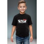 Widi Berserk Anime Manga Baskılı %100 Pamuk Erkek Çocuk Kız Çocuk Yüksek Kaliteli Premium Siyah T-Shirt - 13 - 14 Yaş