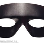 Widmann – Zorro maske Domino Liquidator Uniseks Yetişkin, siyah, one size, 6435B