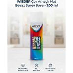 Wieder Beyaz Sprey Boya 200 ml Iç/dış Mekan Kullanımı ile Kolay Uygulama