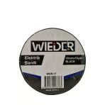 Wieder Elektrik Bandı Siyah 18MMX10YDS 10 Adet