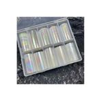 Wien Nail Master 10lu Tırnak Süsleme Folyosu Şeffaf Holografik Dizayn Nail Art Transfer Folyo WNF-227