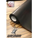 wiesmann 45 Cm X 10 Mt Siyah Raf Örtüsü Dolap Ve Çekmece Içi Kaymaz Kaydırmaz Yuvarlak Veya Kare Desen Örtü